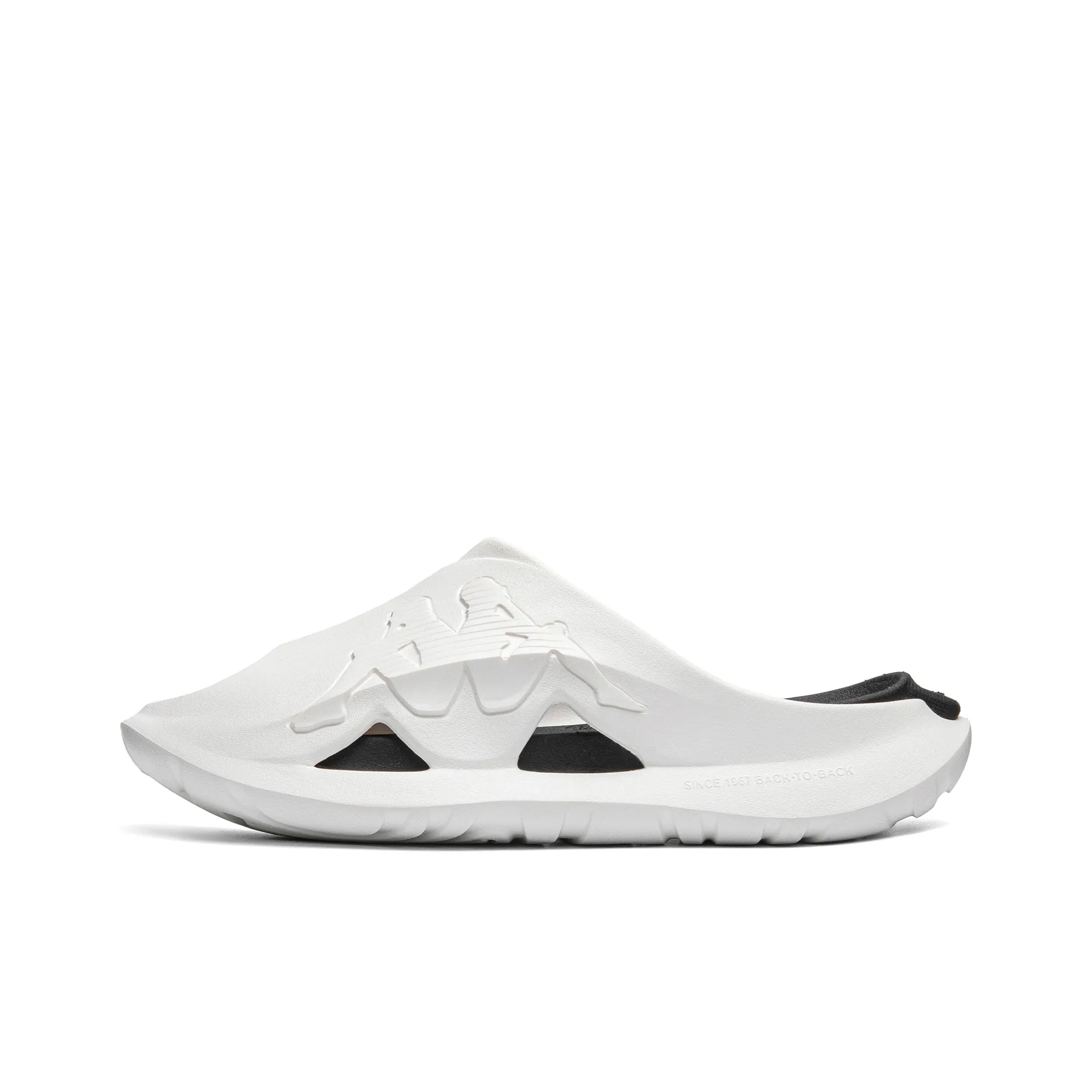Kappa EVA Slip Resistant Abrasion Resistant Slide Slippers Unisex Classic White