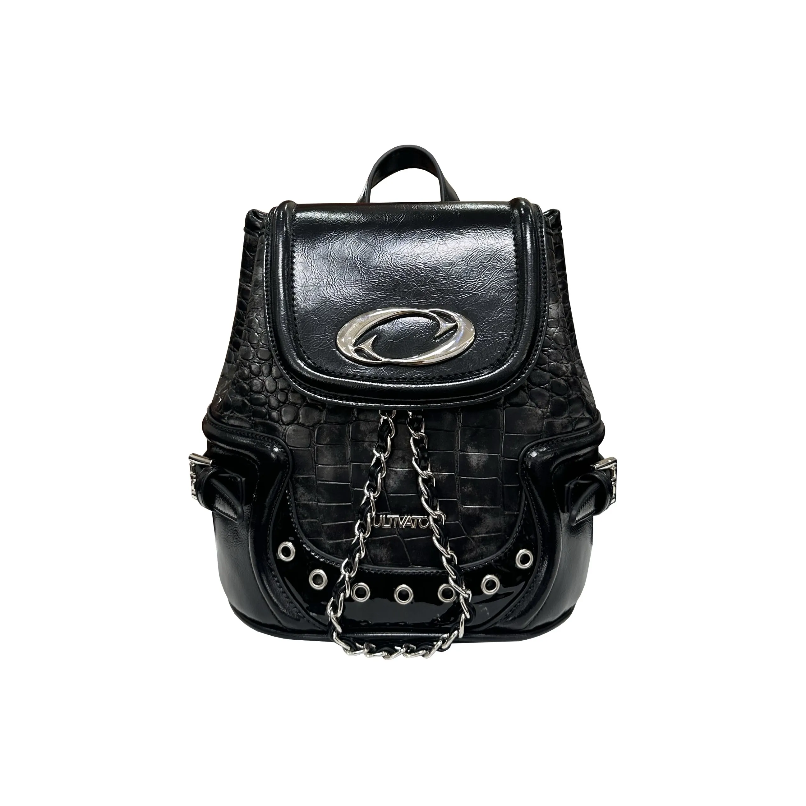 CULTIVATOR ПУ (полиуретан) Рюкзак Маленький Женский Черный