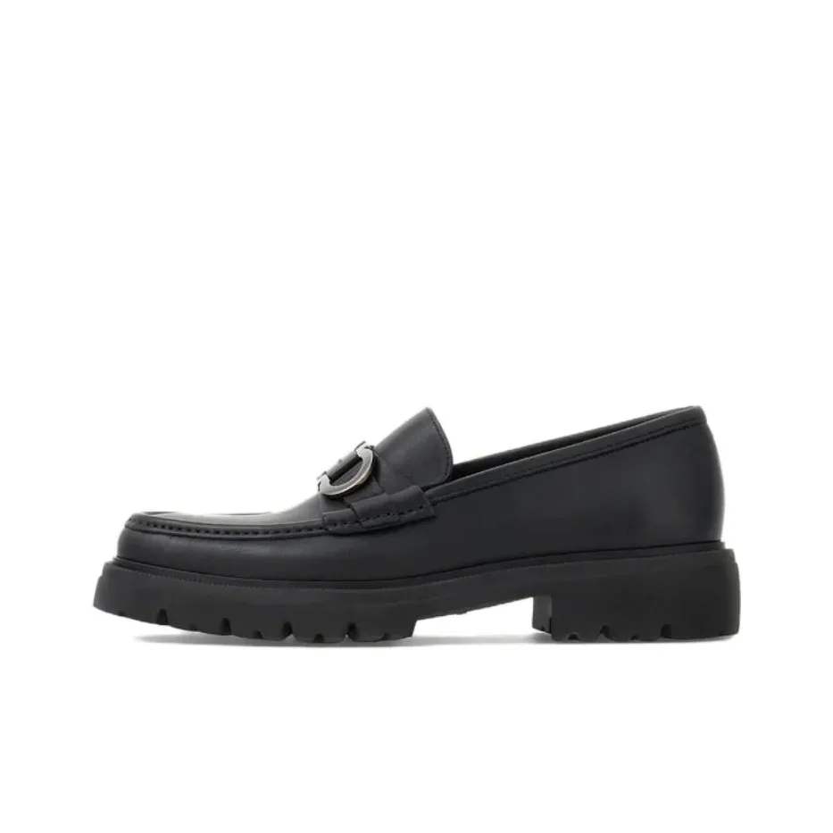 Ferragamo Loafers Men's Black