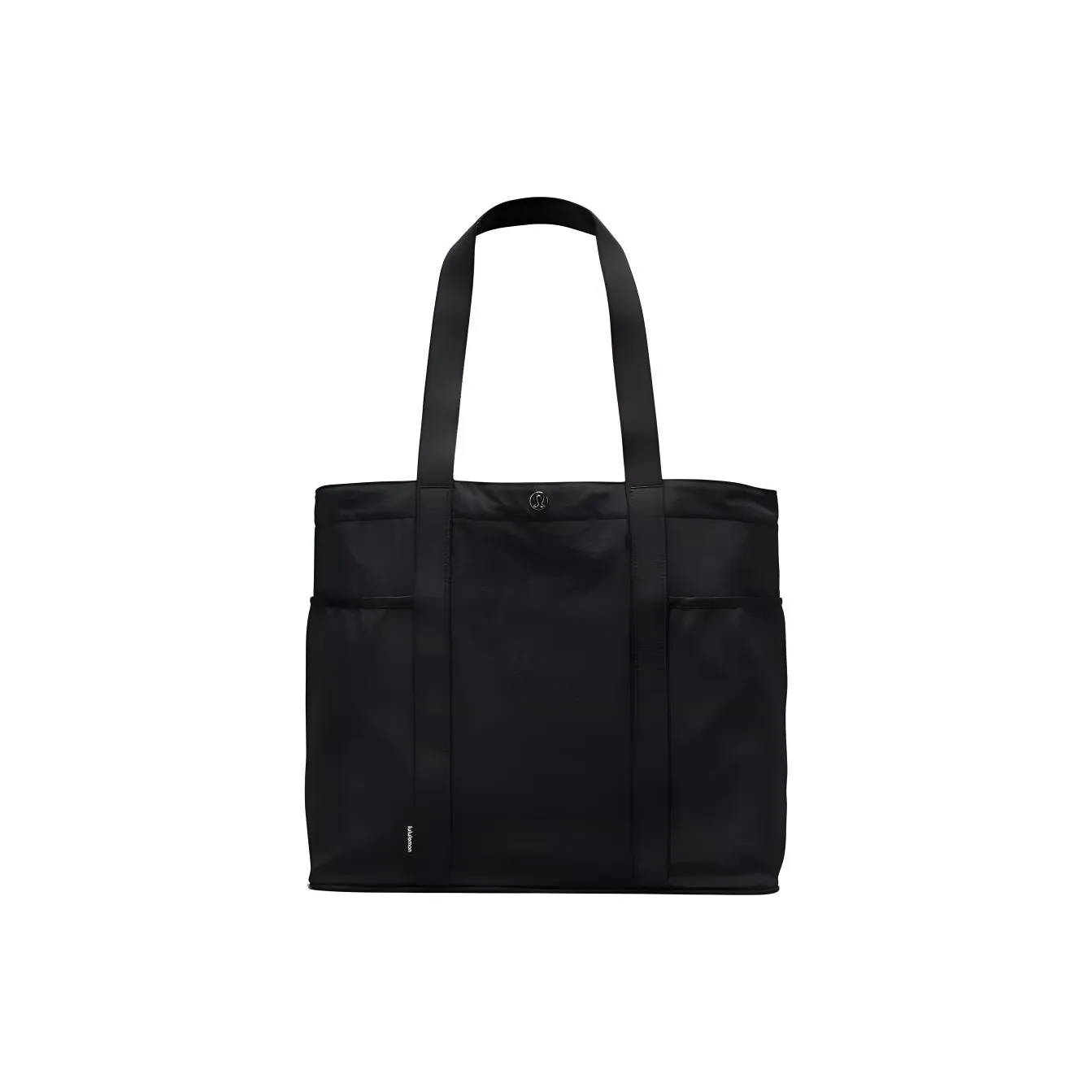 Lululemon Recycled Nylon Tote Bag Shopping Bag Shoulder Bag Handbag Regular Unisex Black