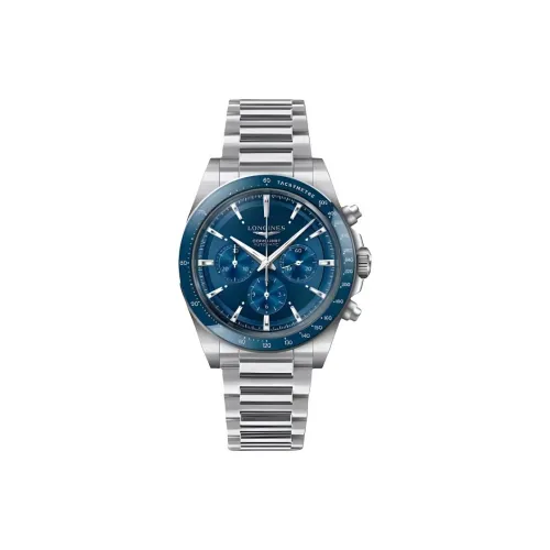 LONGINES Автоматический Механический Movement Мужские Часы Comcast Collection 42 мм Синие