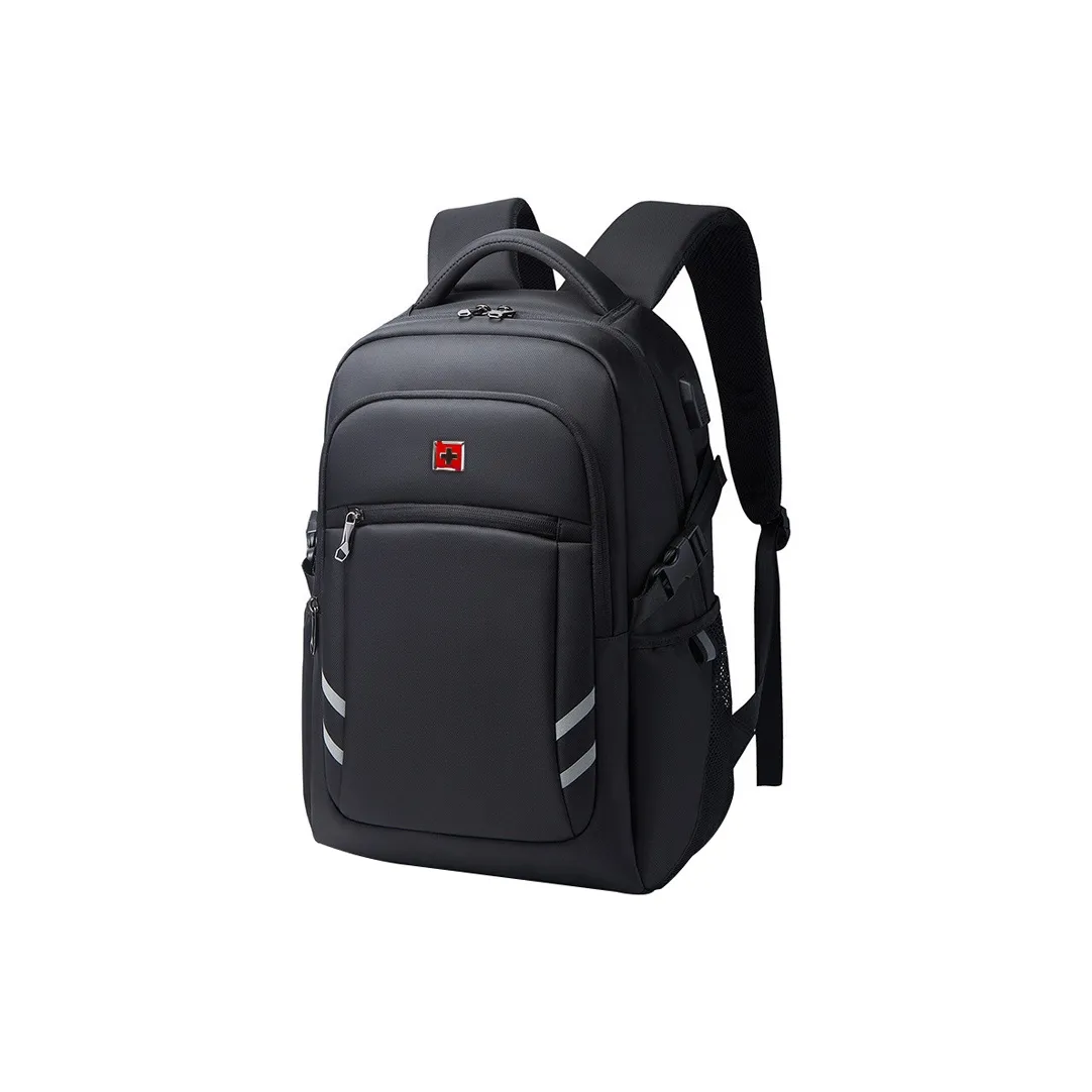 KINGSGEAR Nylon Fabric Backpack Regular Men's Black Blue Red