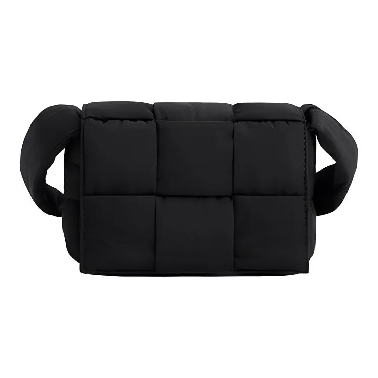 Bottega Veneta Candy Padded Tech Cassette Crossbody Bag Mini Black