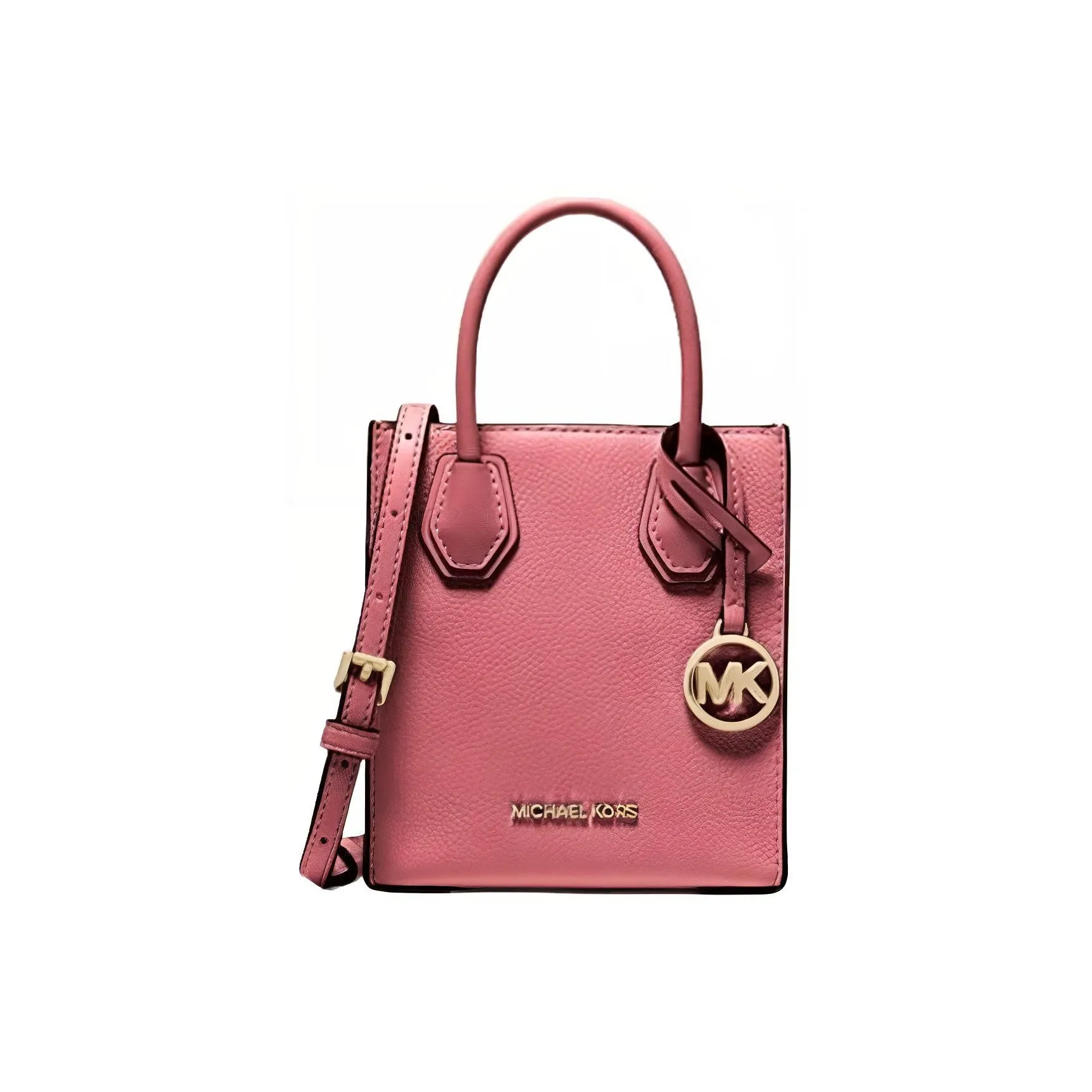 MICHAEL KORS Mercer Кожа Тоут Сумка Сумка для покупок Сумка Сумка через плечо Сумка через плечо Экстра Маленькая Женская Розовая