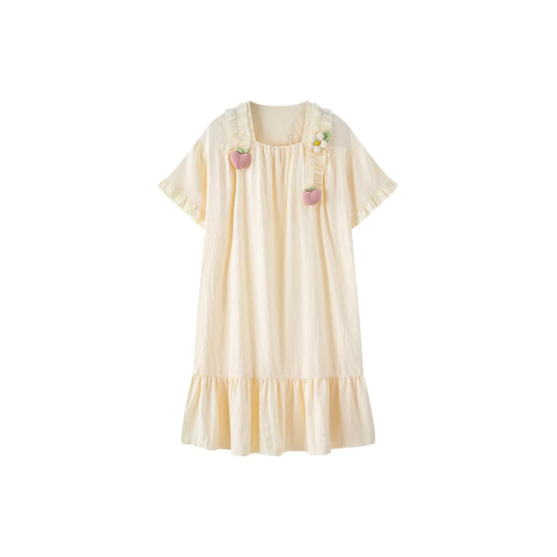 Ta Yan Nightgown Women's Apricot