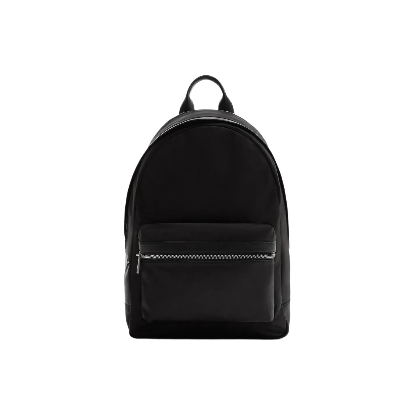 ZARA Polyurethane Modified Polypropylene Backpack Large Size Men's Black