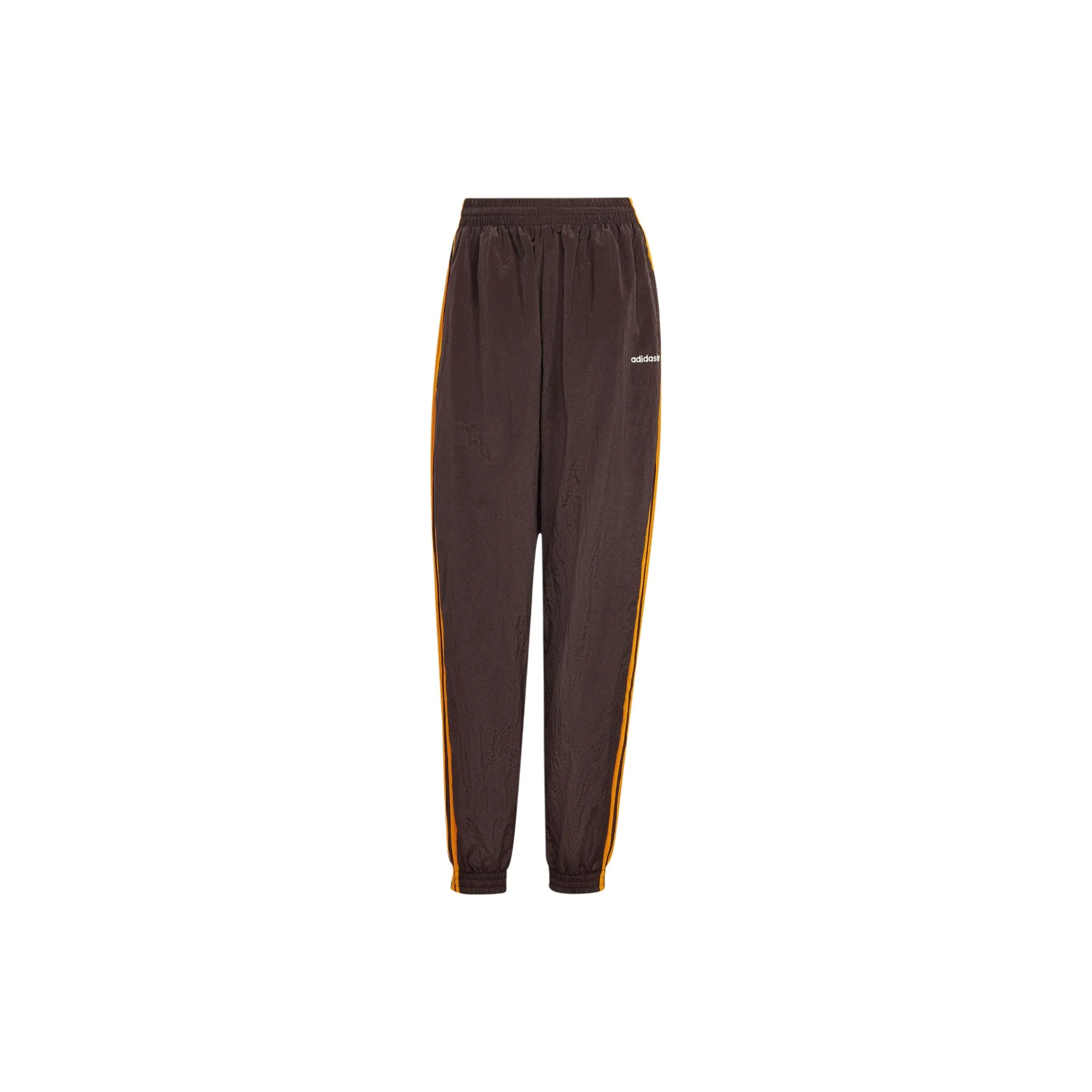 Adidas Originals 80s TRACK TRACKSUIT BOTTOMS Knitted Sports Pants Women's Dark Gray Brown