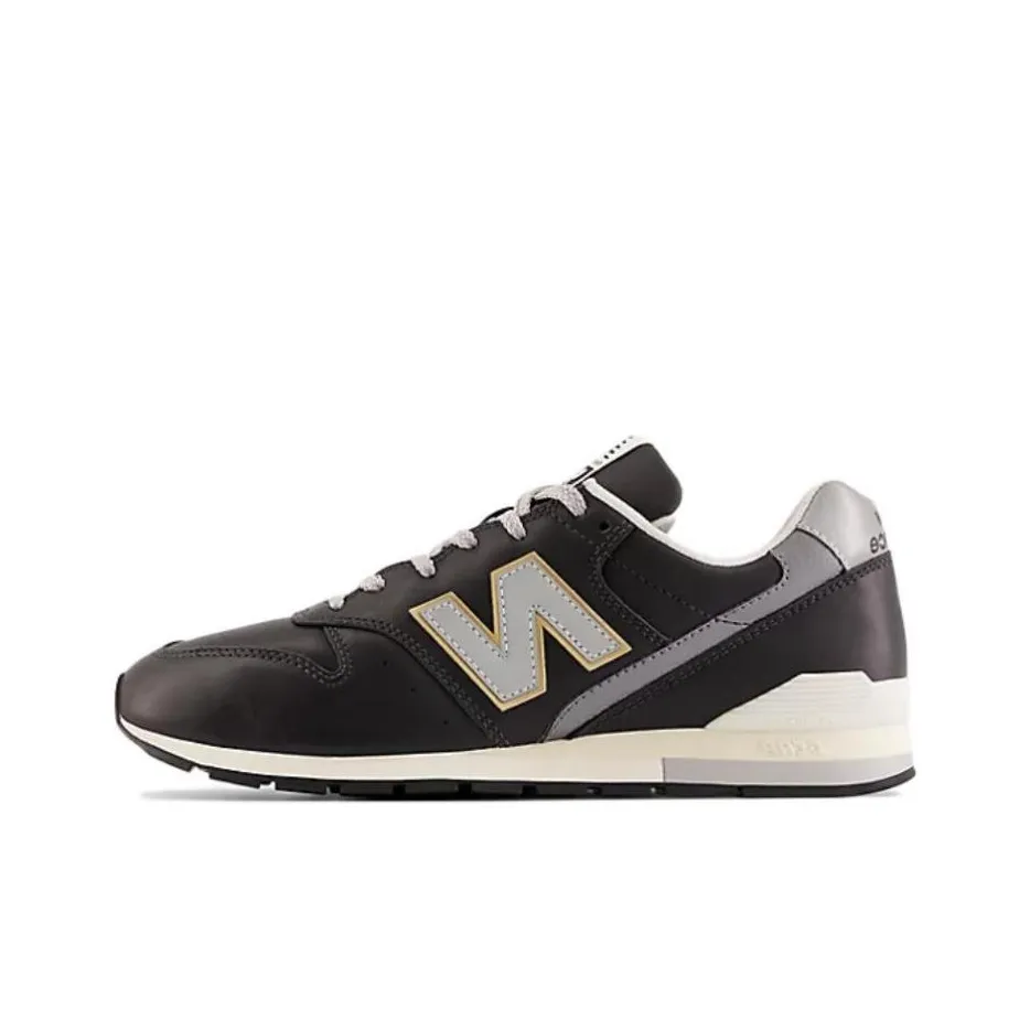 New Balance NB 996 Устойчивые к истиранию Низкие Кроссовки для бега Мужские Черные Серые