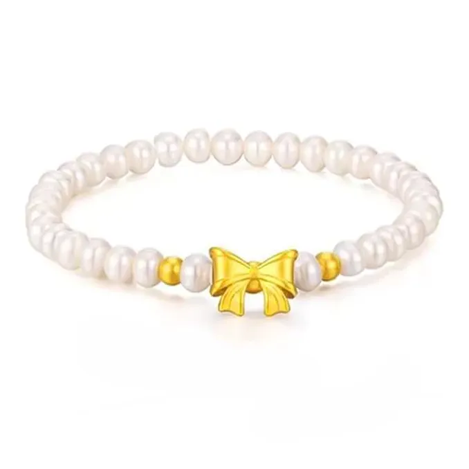 MUYAN Сплав Браслет с бусинами в виде банта Женские