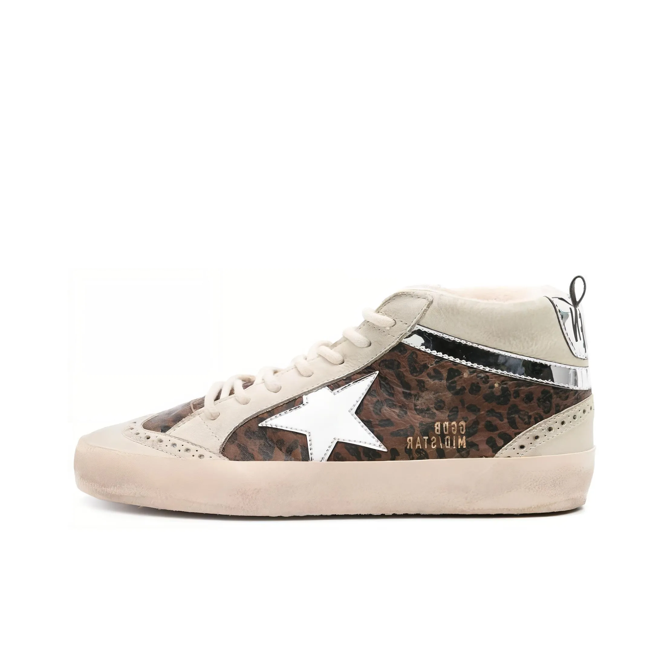 Golden Goose Mid Star High-top Sneakers
