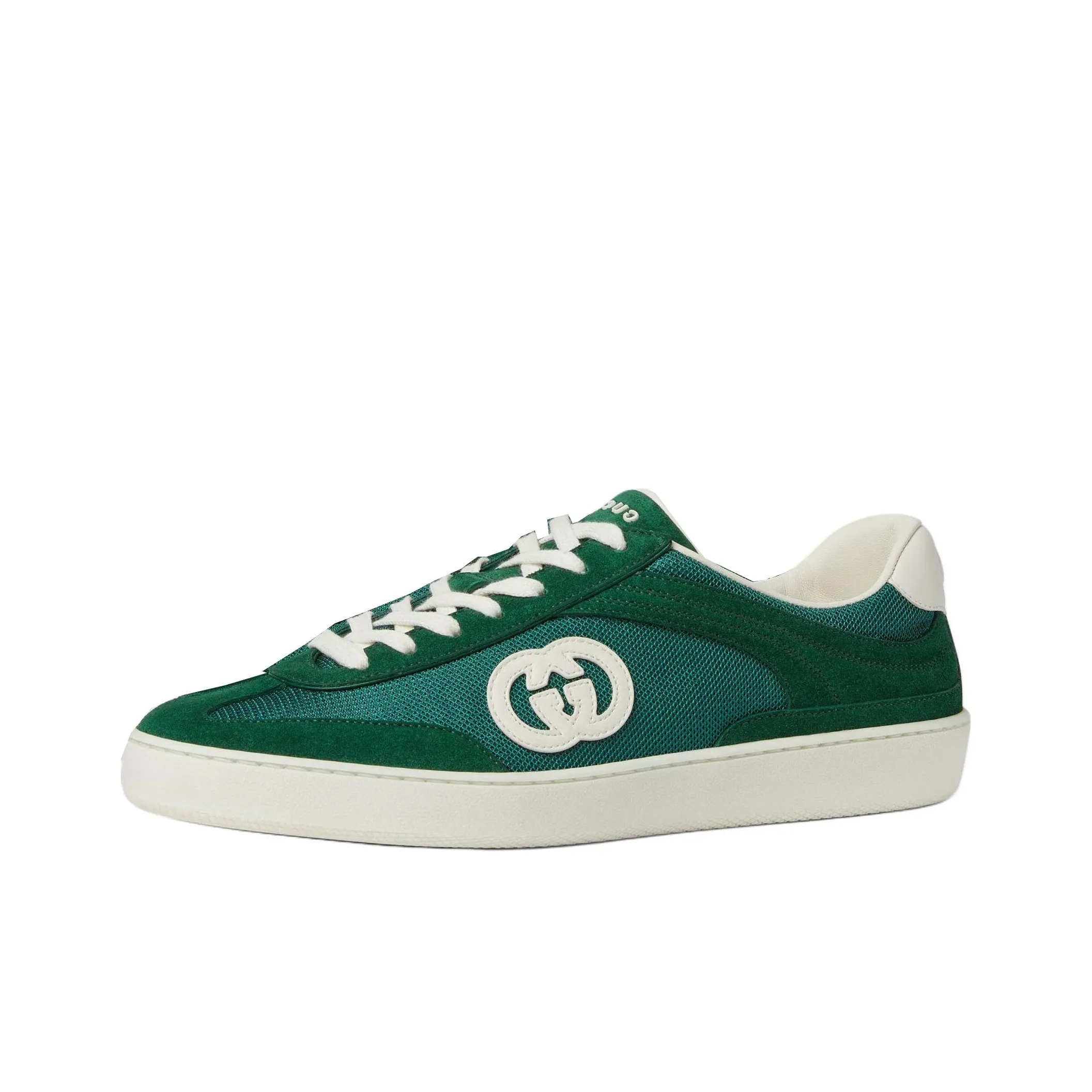 GUCCI G74 'Interlocking G   Green Suede'