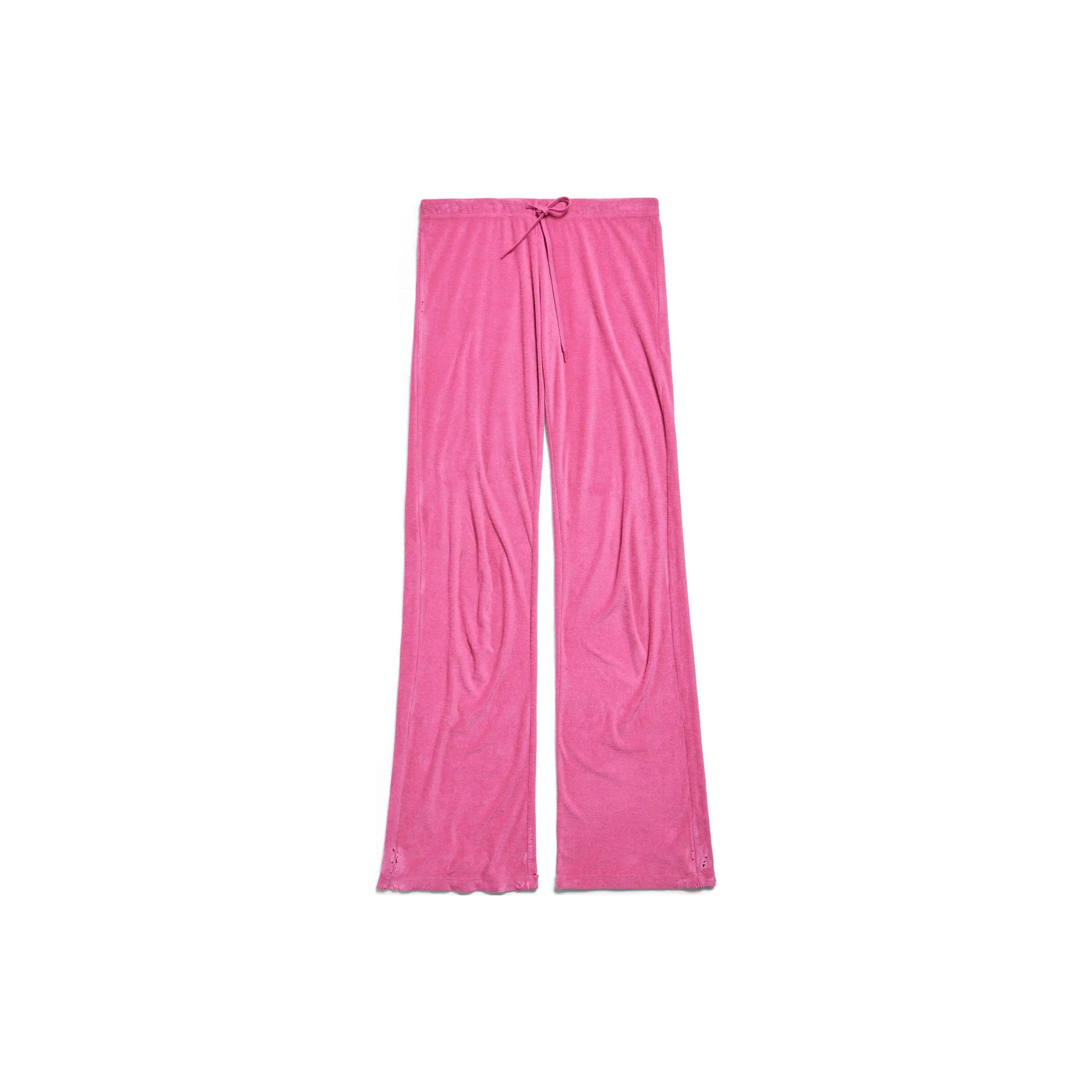 Balenciaga Drawstring Track Pants 'Dark Pink'