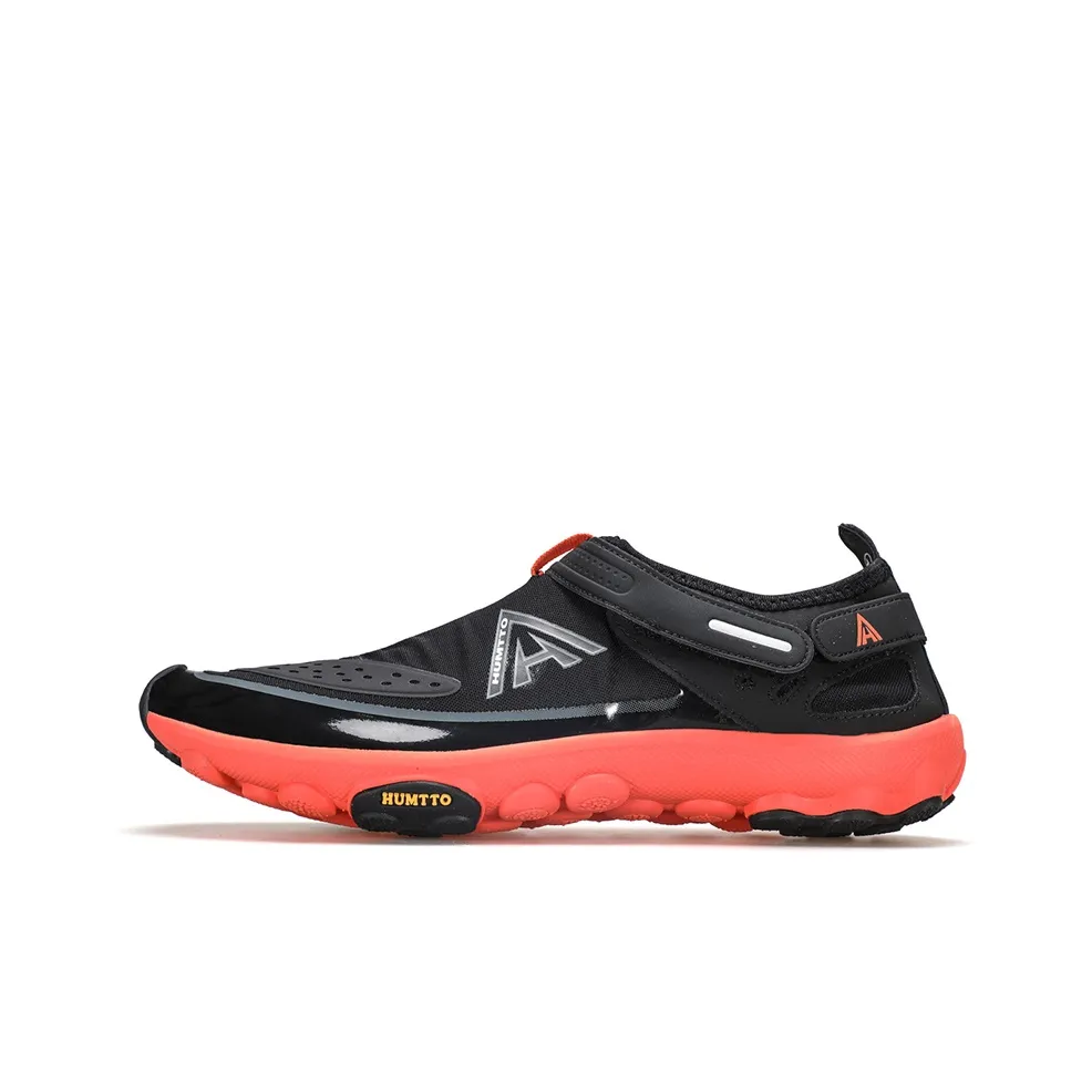 HUMTTO Mountaineering & Hiking Shoes Men's Low Top Orange Red
