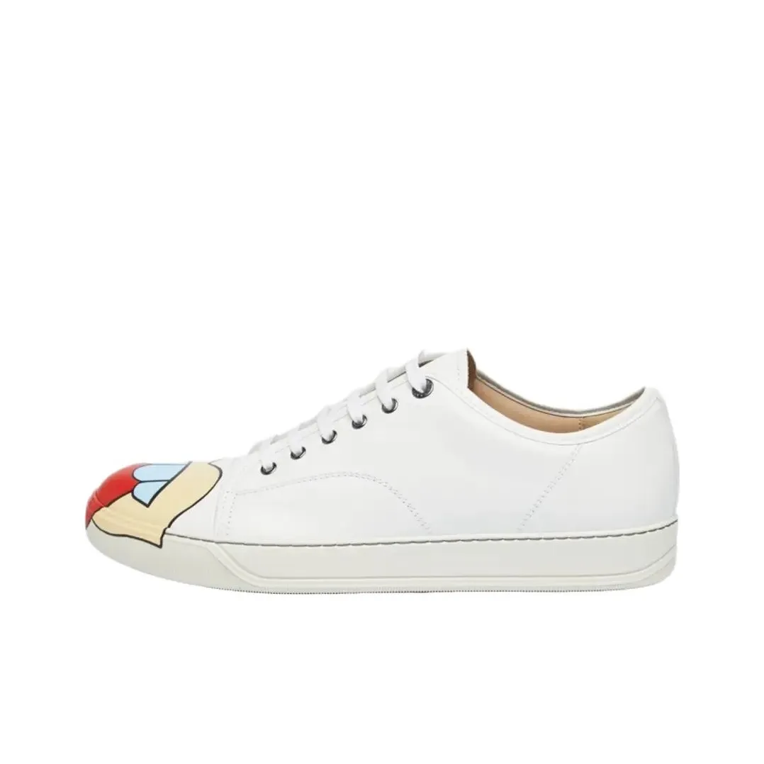 Lanvin DBB1 Низкий Топ Стильный Скейтбординг Мужской