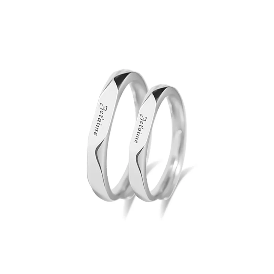 MUYAN Сплав Я люблю тебя Кольцо Унисекс