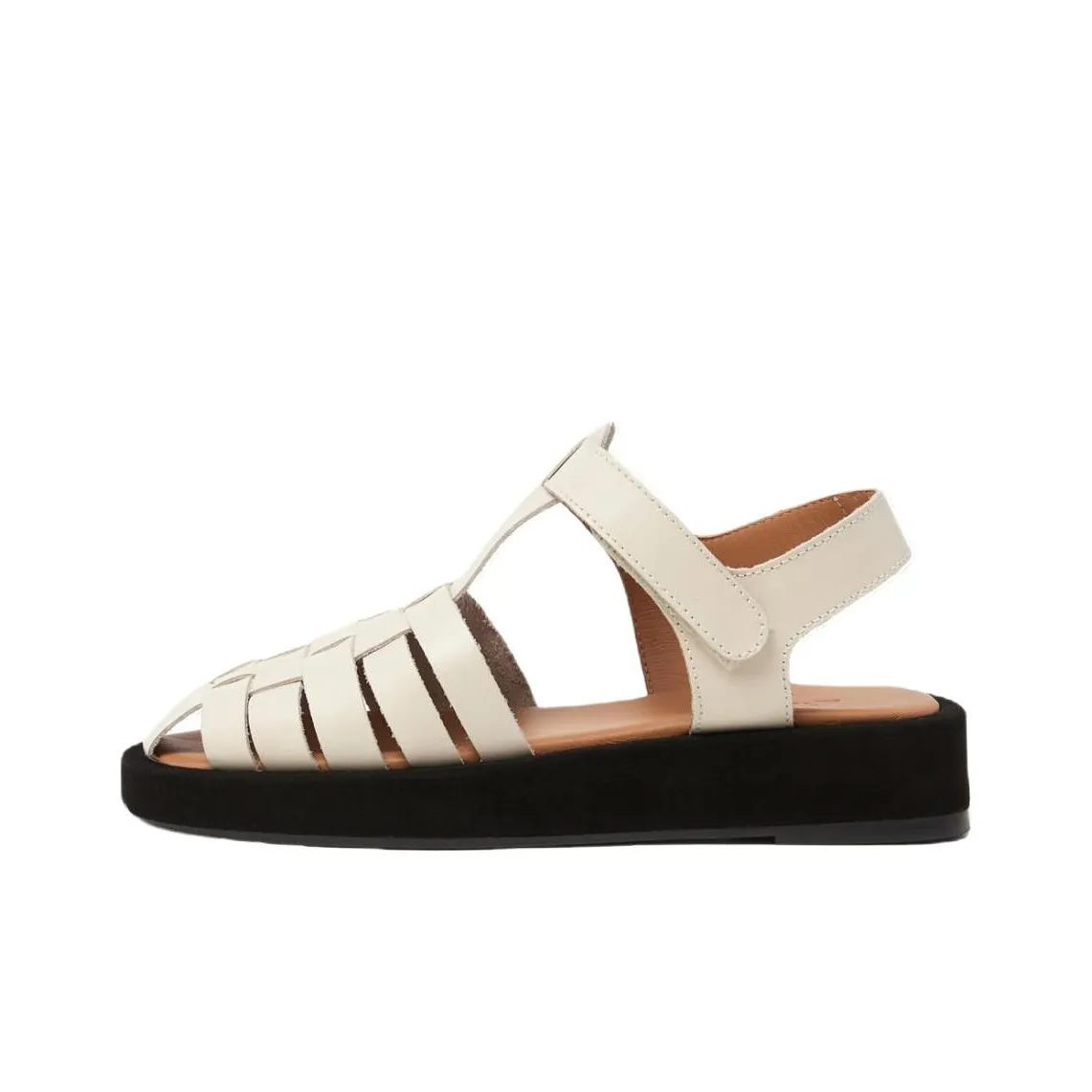 FLATTERED Римские сандалии 2,5 см Женские Белые