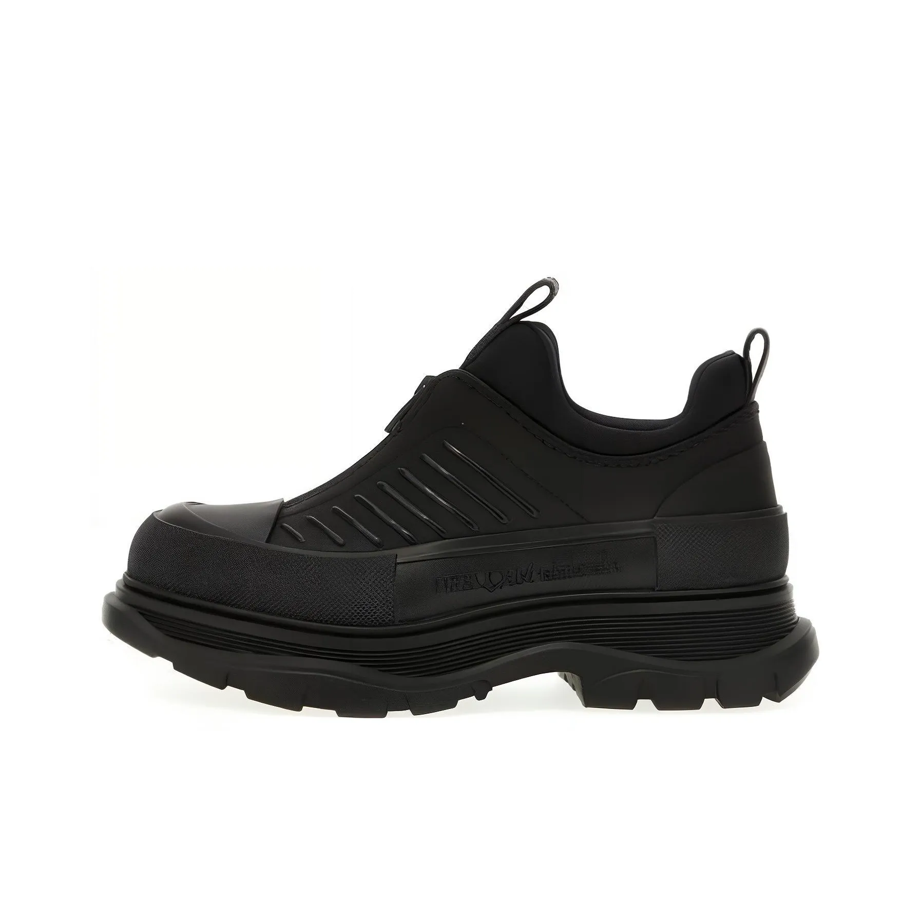 Alexander McQueen Tread Slick Zip Up 
Black
