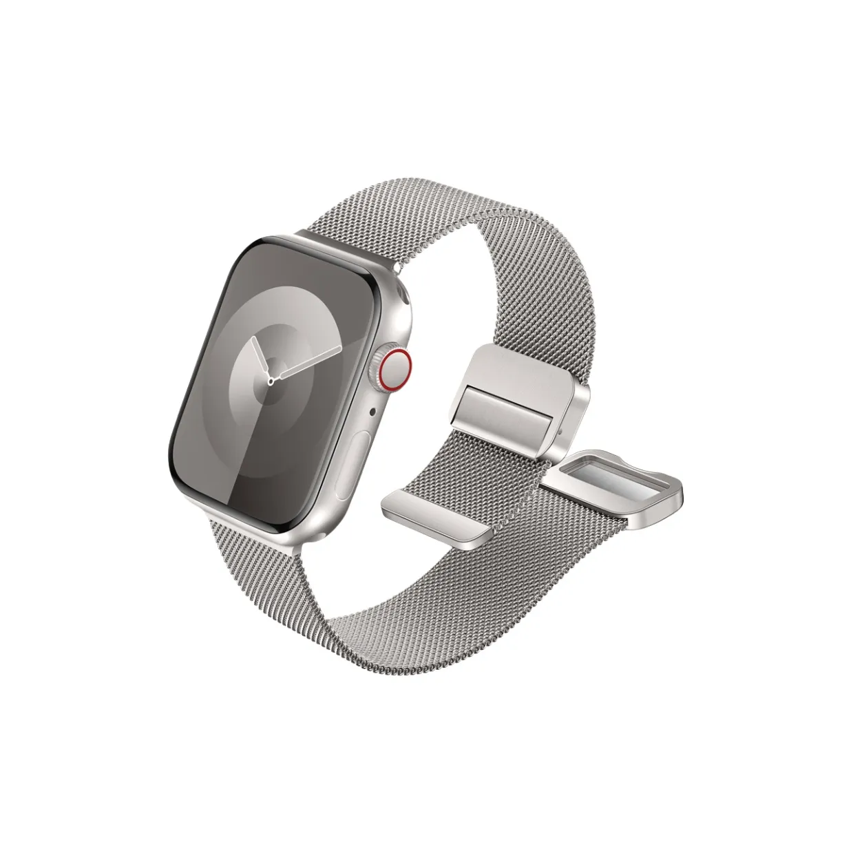 ISIDO Ремешок Apple Совместимость Материал Нержавеющая сталь 120 мм~191 мм