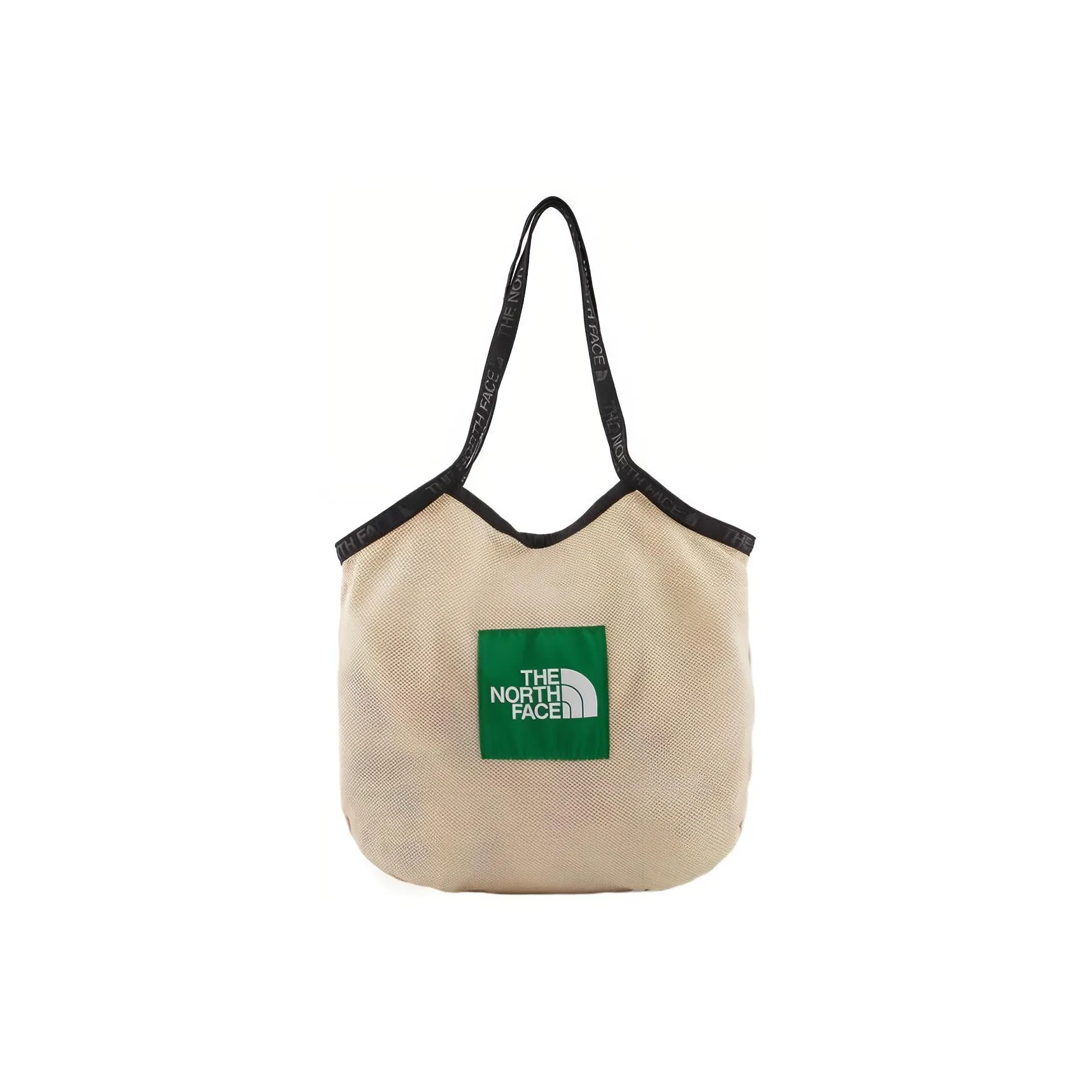 THE NORTH FACE Mesh Portable Crossbody Bag, Shoulder Bag Unisex Gravel Sand/Purple