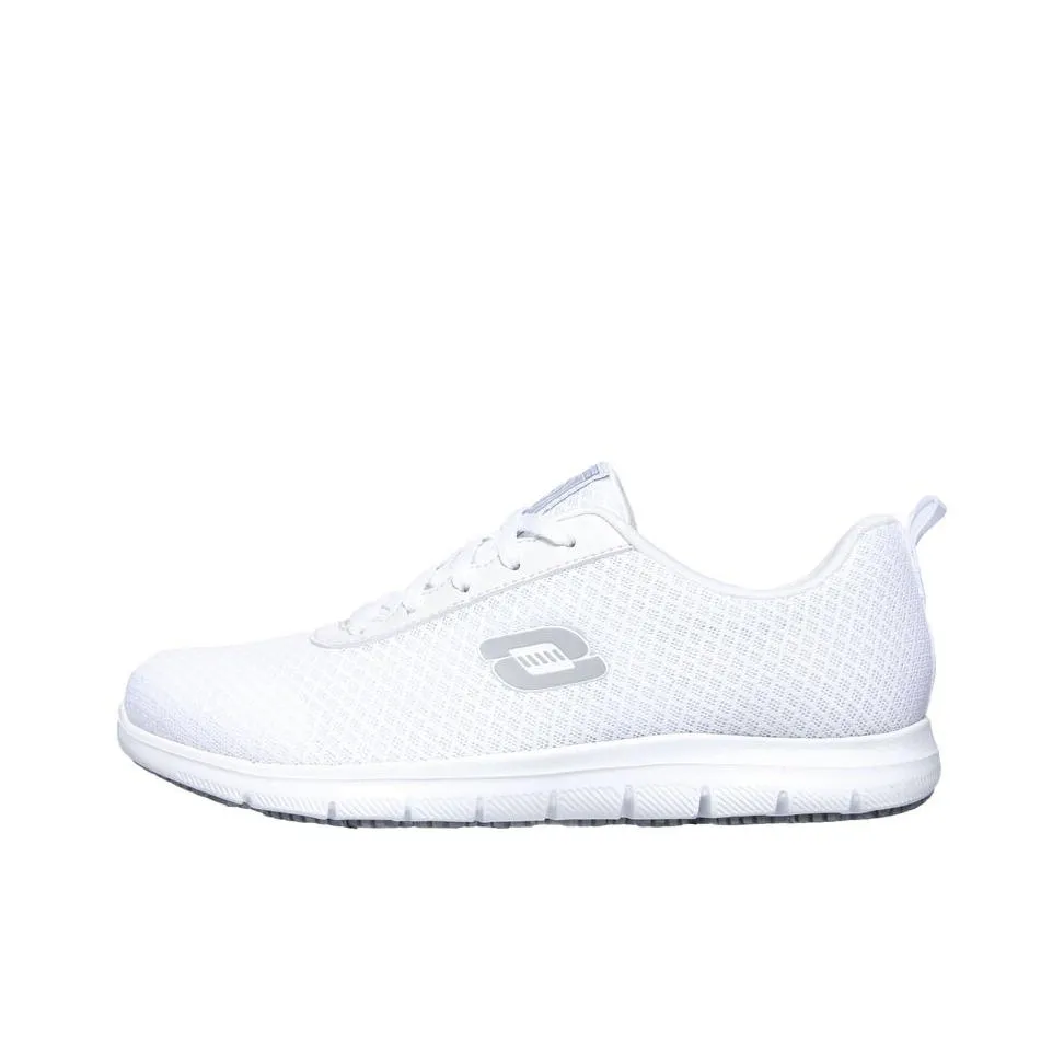 Skechers Work Low Top Casual Shoes Women's White