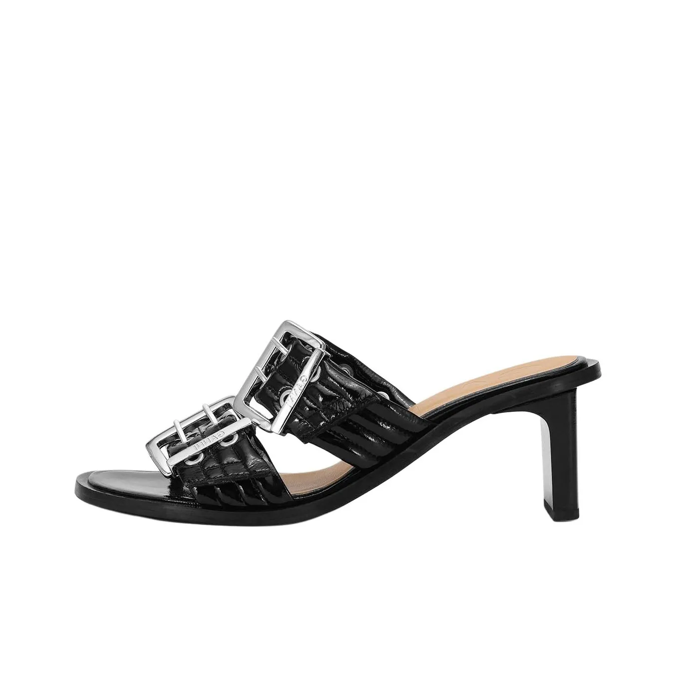 GANNI Slide Slippers Women's Black