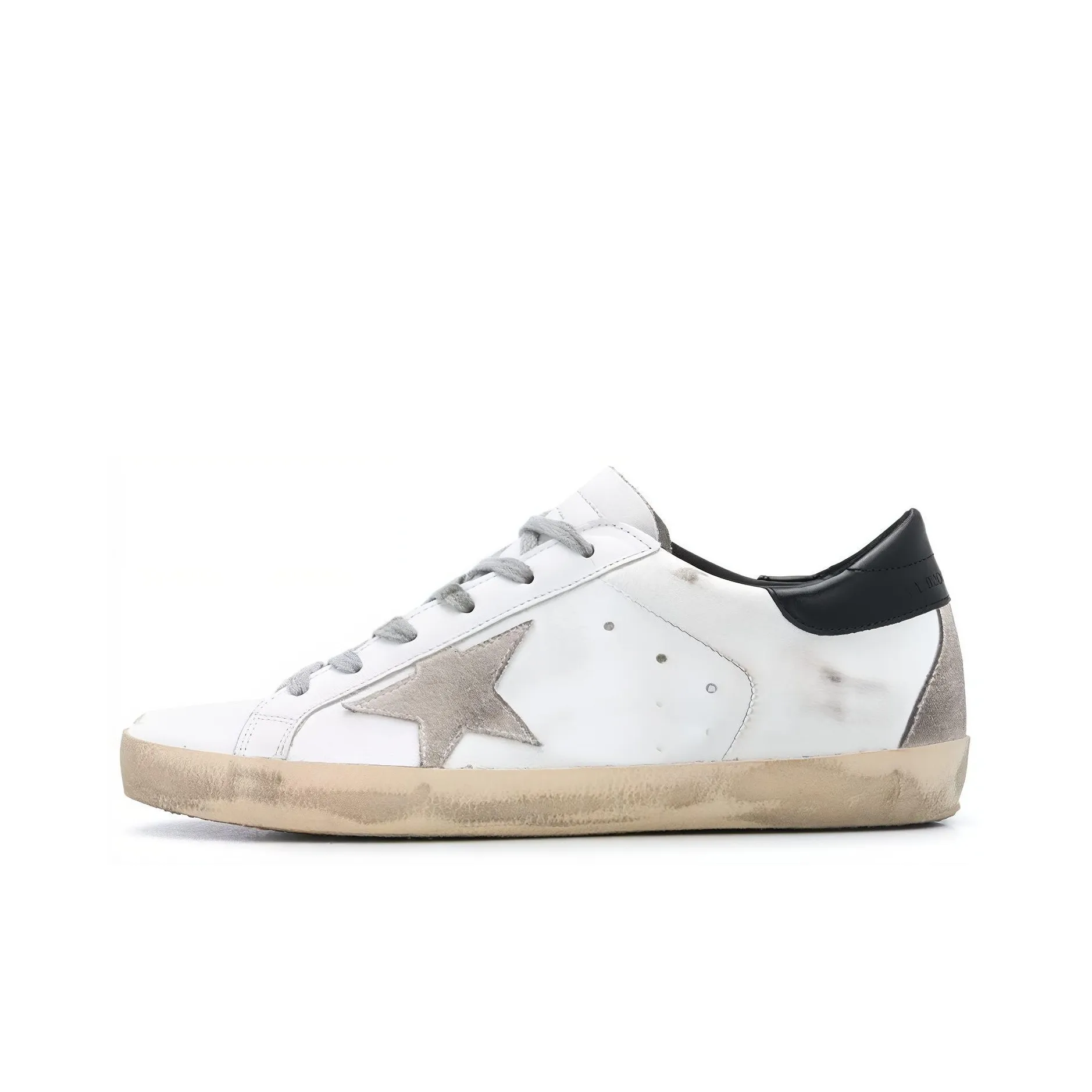 Golden Goose Super-Star White Black Women's