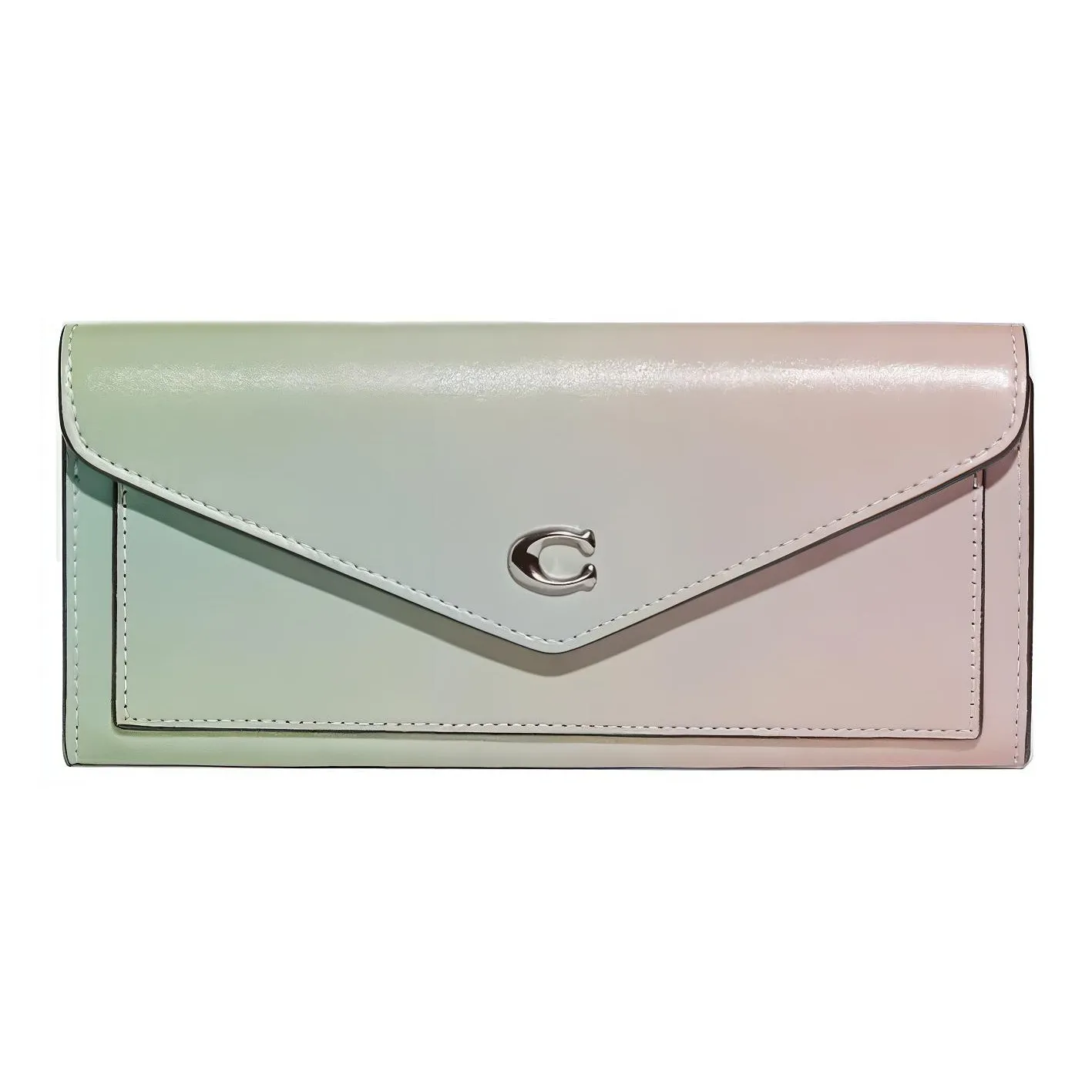 COACH Wyn Кожа Кошелек Женские Градиентный