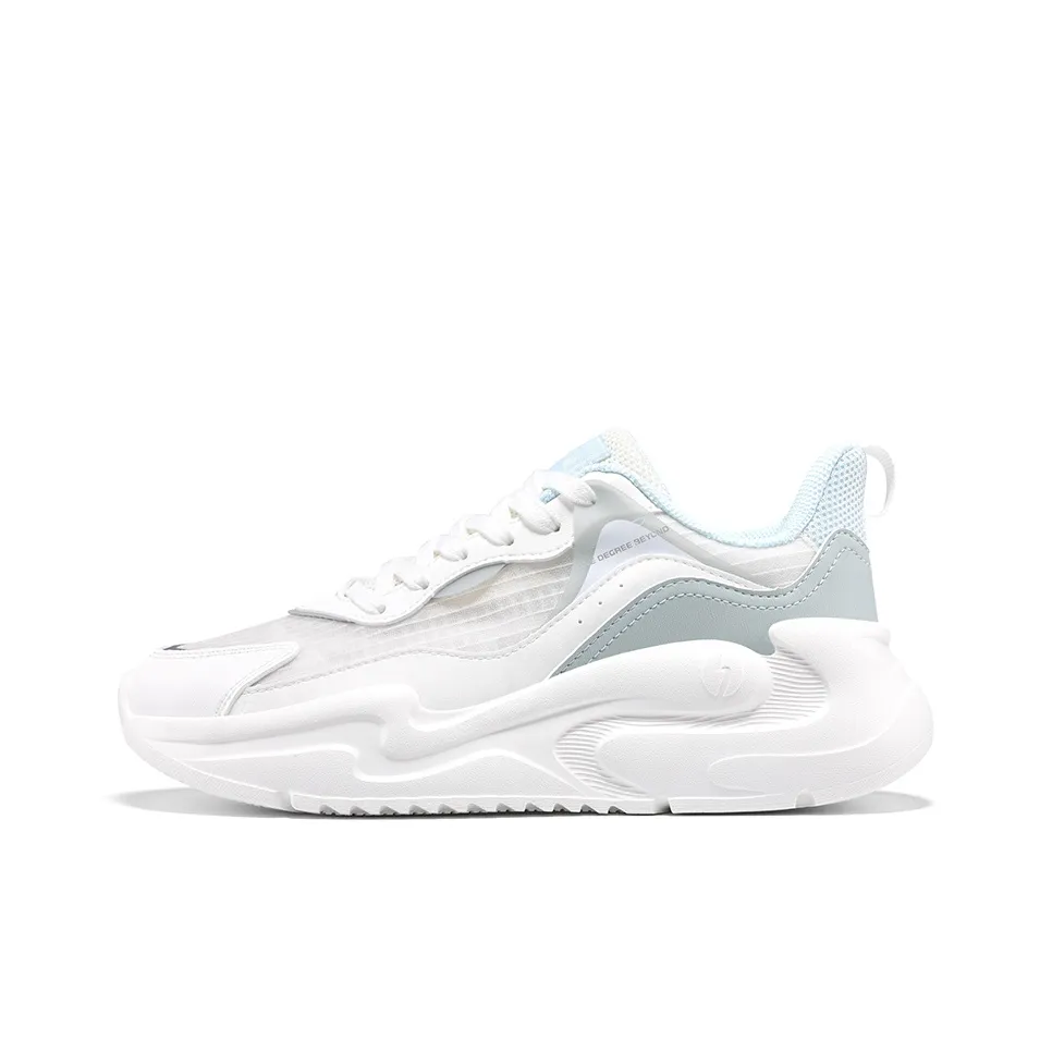 361° Дышащий и Легкий Низкий Топ Casual Женские Белый Зеленый