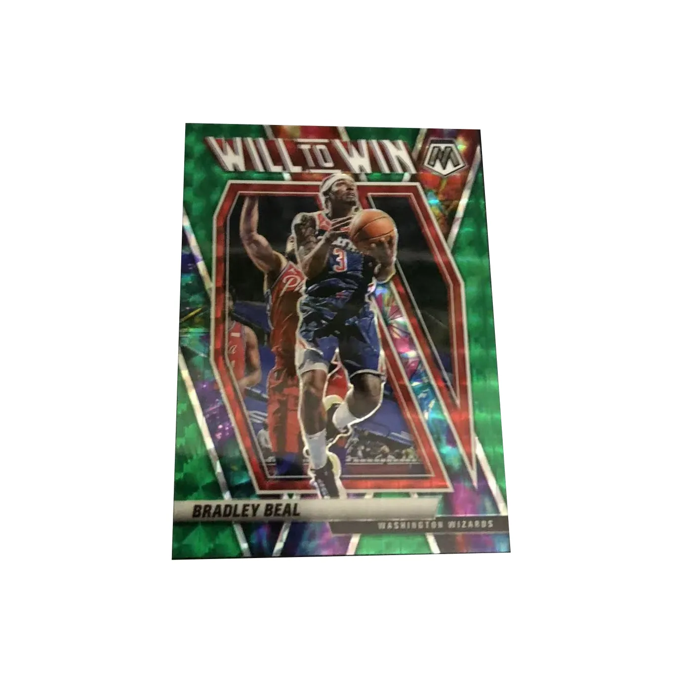 PANINI Bradley Beal 20 21 Qiaoli Video Game Green Mosaic Basketball Cards Card Quality Guaranteed Sports Cards 1 Piece