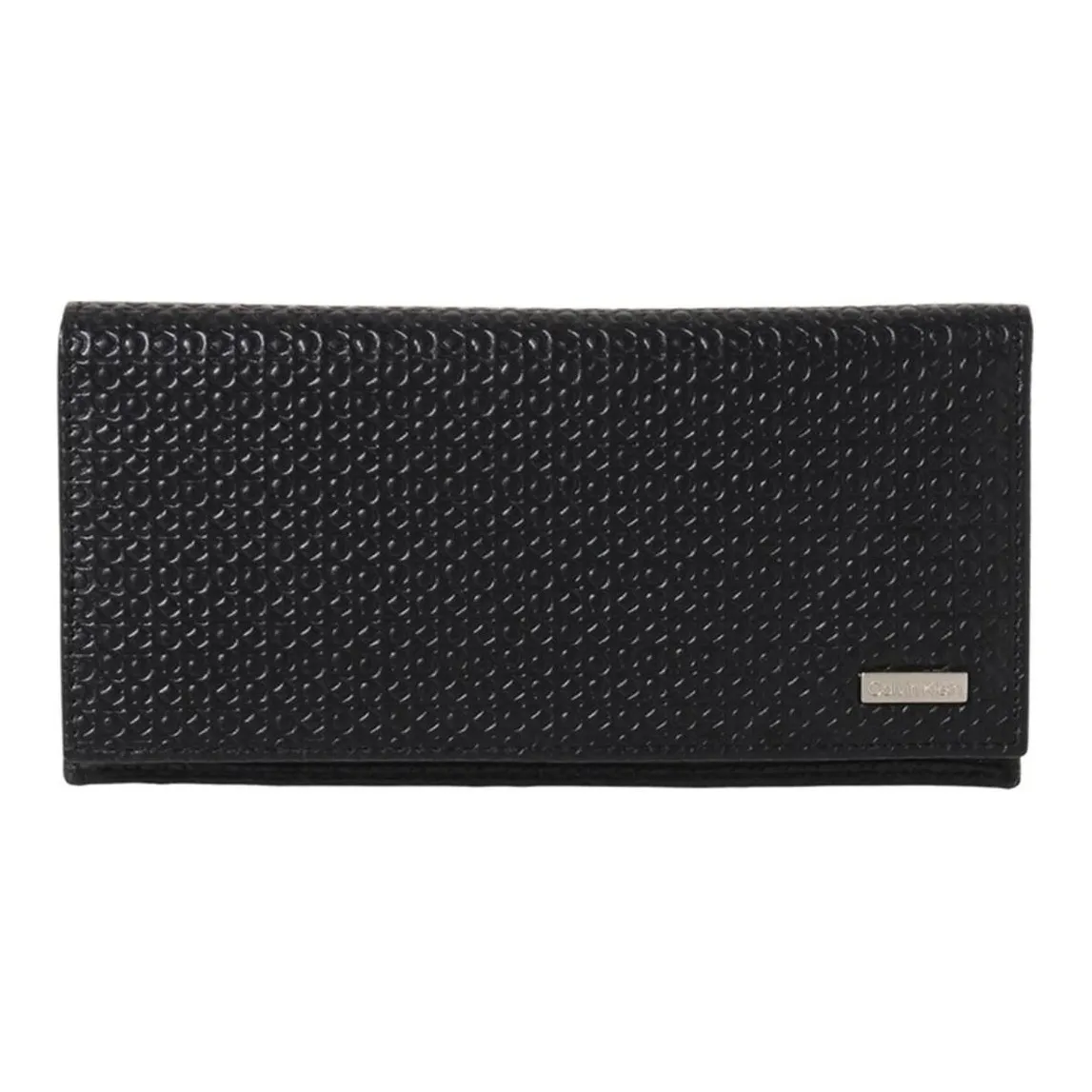 CALVIN KLEIN Genuine Leather Wallet Men's Black
