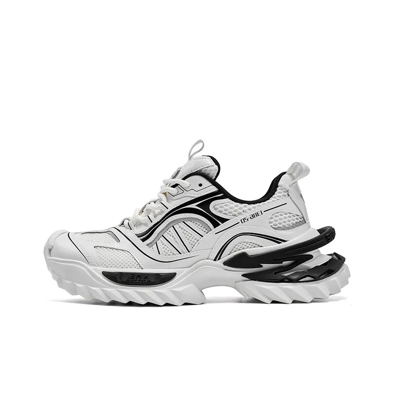CHERYKALLY Abrasion Resistant Coverage Support Low Top Chunky Sneakers Women's