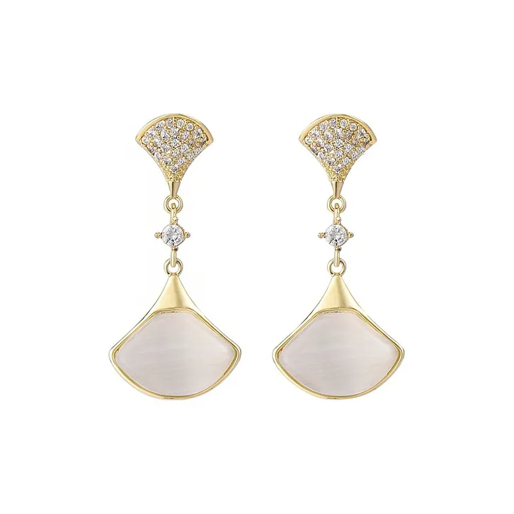 SENDME Серебро S925 Серьги-гвоздики Женские