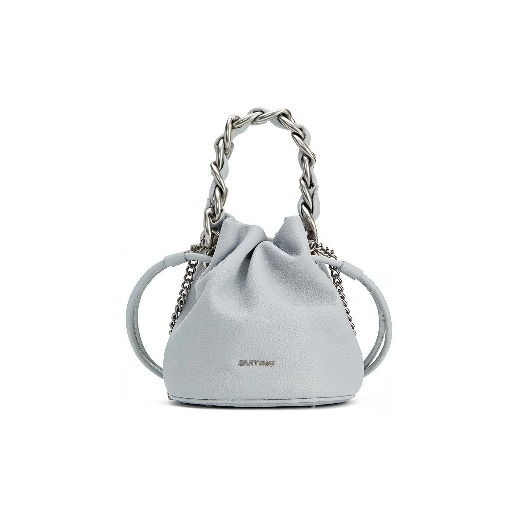 Simedin Сумка через плечо из коровьей кожи обычная женская туманно-синий розово-вишневый