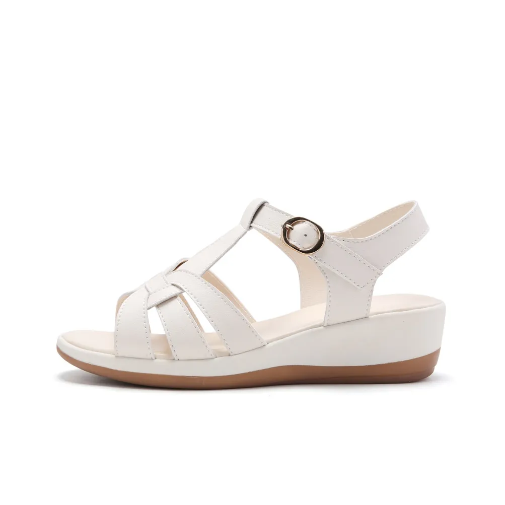 Reivanti One Ремень Сандалии 4,5 см Женские Бежевые