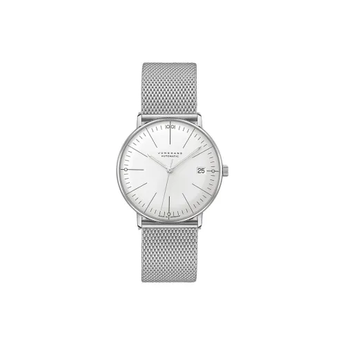 JUNGHANS Автоматический Механический Movement Женские часы из коллекции Max Bill, 34 мм, белые