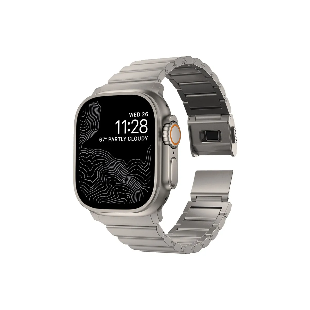 Penc Iwatch Ремешок Apple Совместимость Нержавеющий Стальной Материал