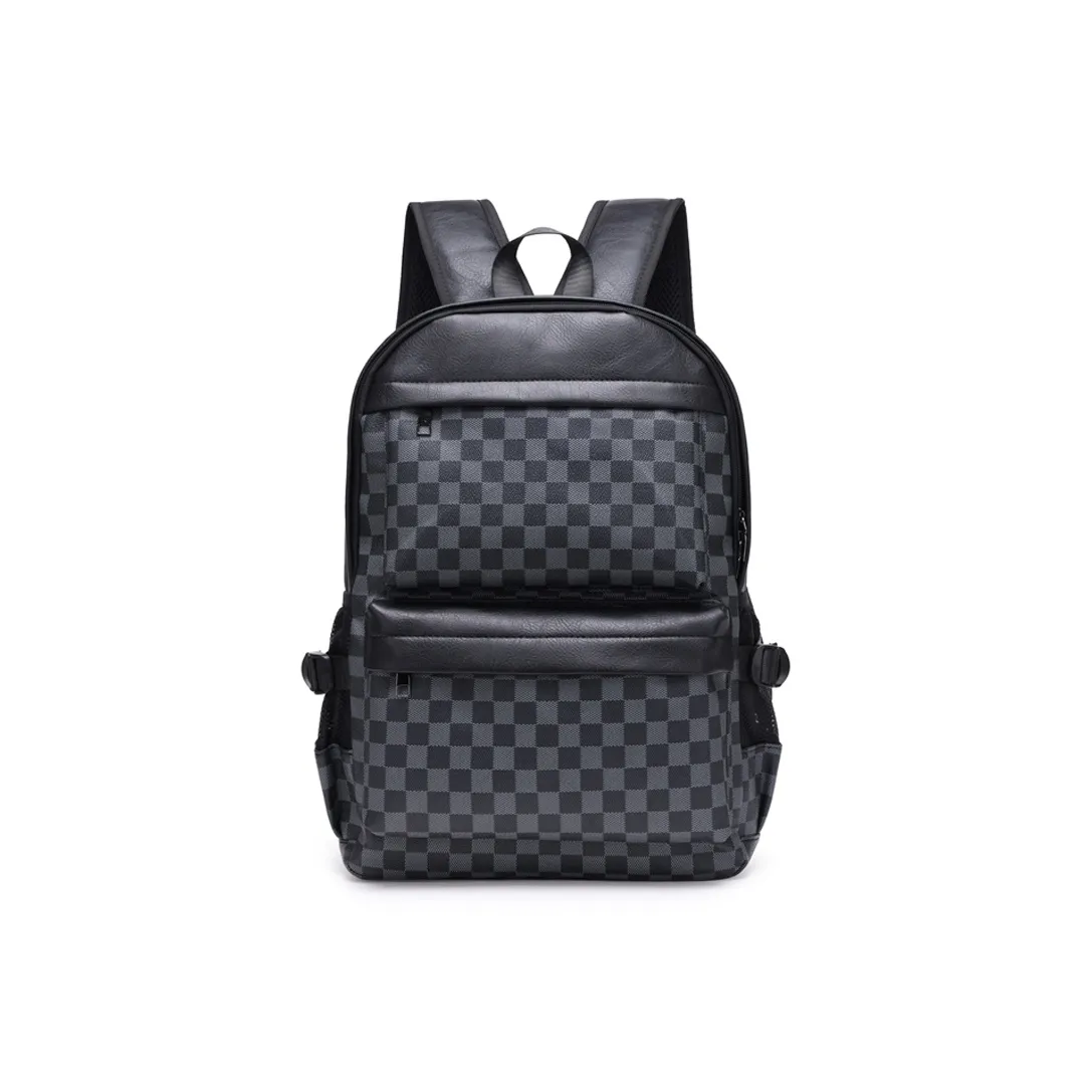 Moonshine ПУ (полиуретан) Рюкзак Унисекс Черный Коричневый