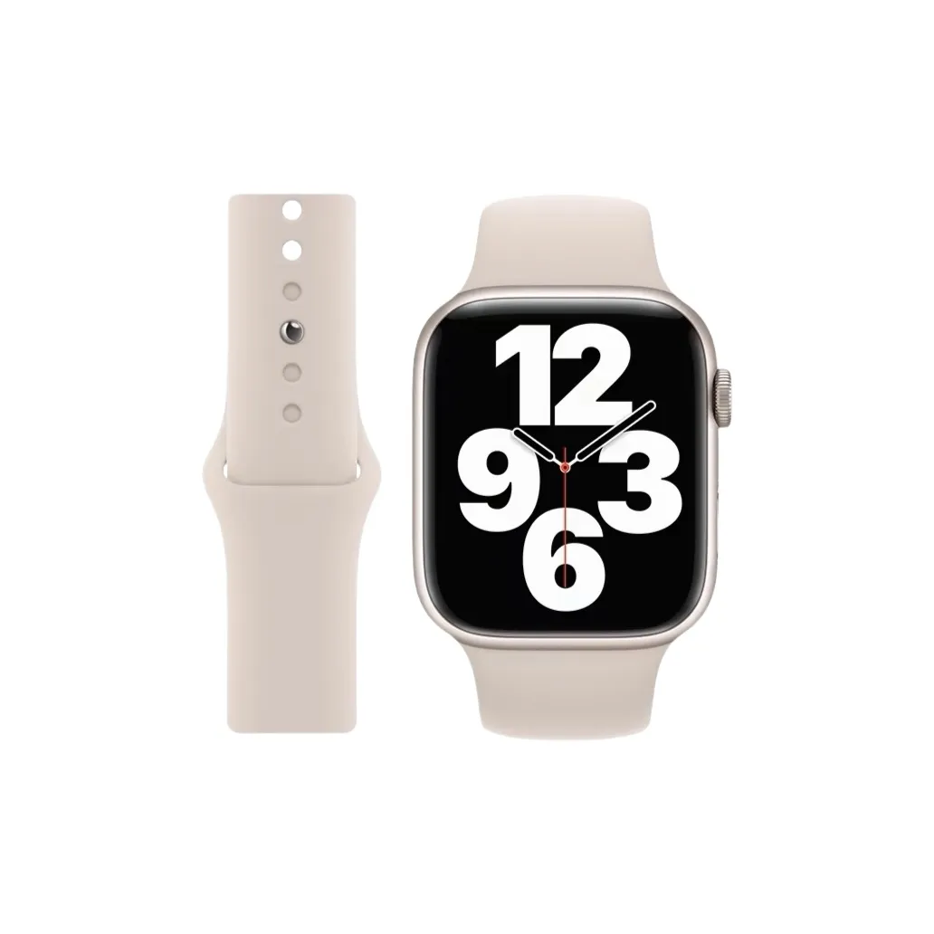 ISIDO Ремешок Apple Совместимость Силиконовый Материал 45 мм