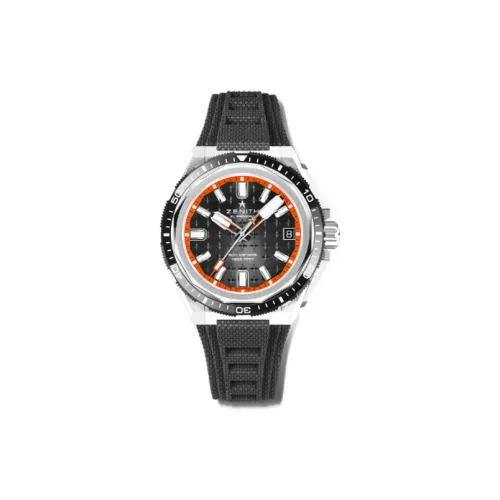 ZENITH Автоматический Механический Movement Унисекс Часы Defy Collection 42,5 мм Черные