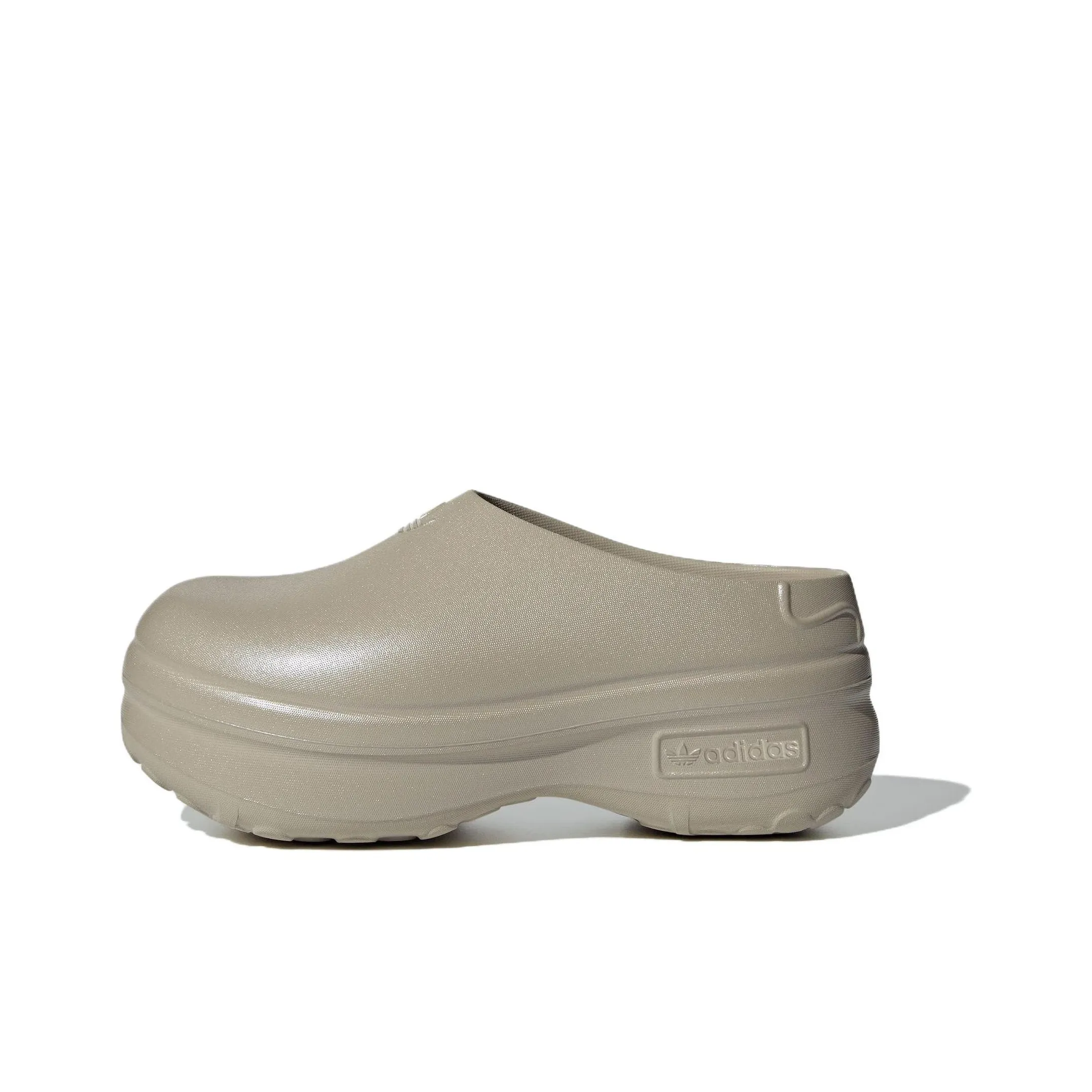 Adidas AdiFOM Stan Smith Mules Cyber Metallic Cloud White Wonder Beige Women's