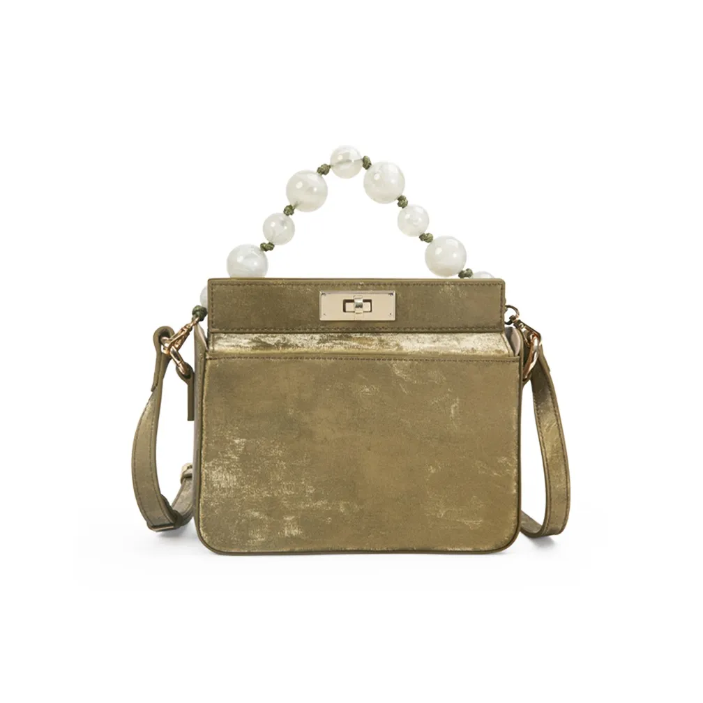 TOMATO POTATO Сумка через плечо из коровьей кожи сумка обычная женская оливково-зеленый ледяно-зеленый серебряный слоновая кость