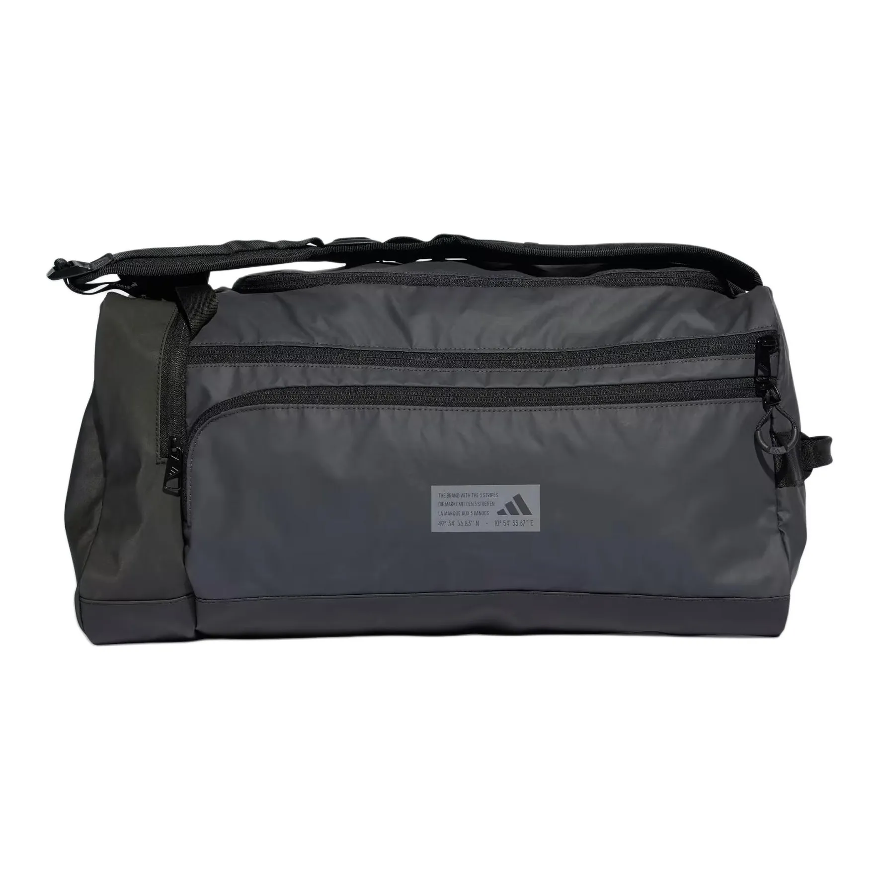 Adidas Polyester Backpack Unisex Carbon Black