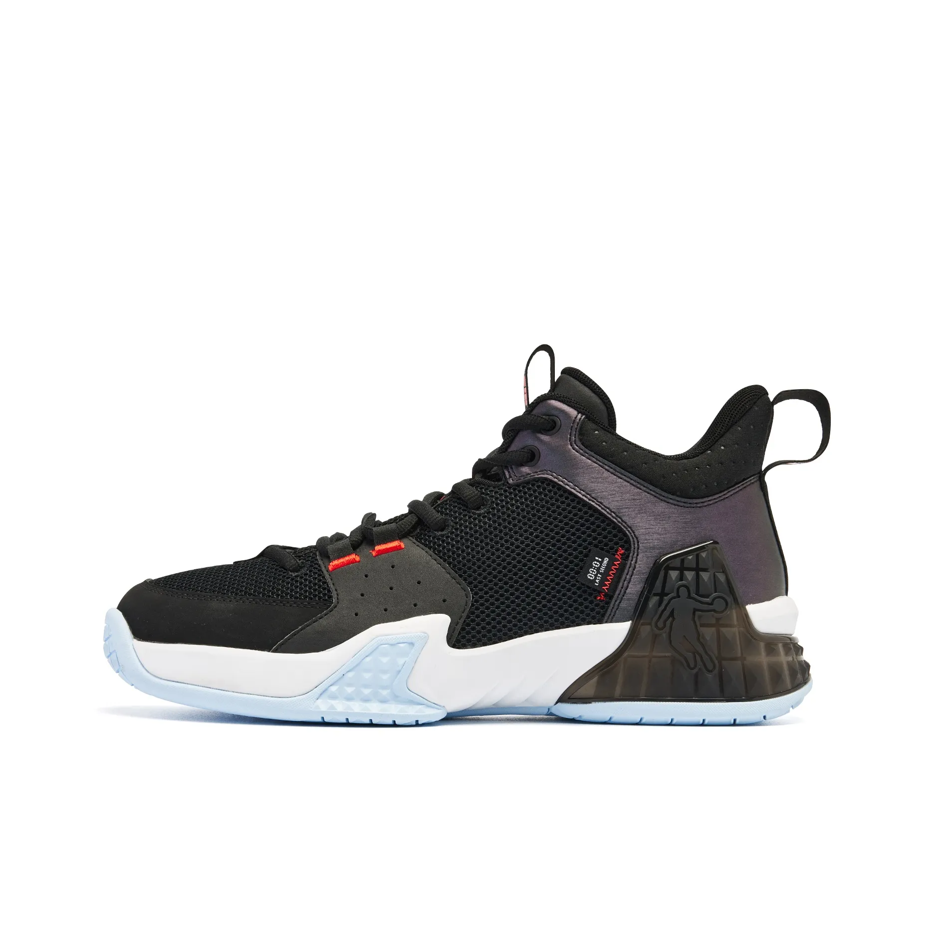 QIAODAN Kill Shot 1.0 Basketball Shoes Men's Low Top Black