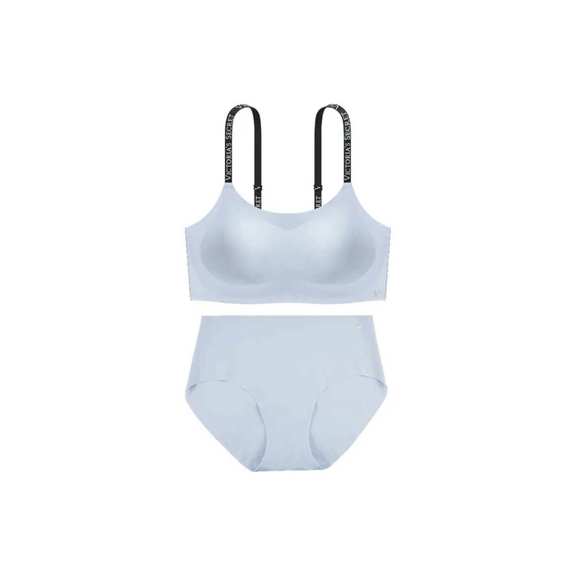 Victoria's Secret Jelly Strip Camisole Series Underwear Set Women's Flint Gray