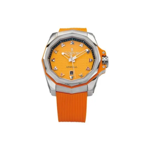 Corum Автоматический Механический Movement Мужские часы Admiral Collection, 45 мм * 45 мм * 13,3 мм, апельсиновый
