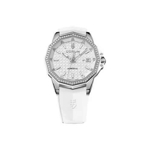 Corum Автоматический Механический Movement Мужские часы Admiral Collection, 38 мм, белые