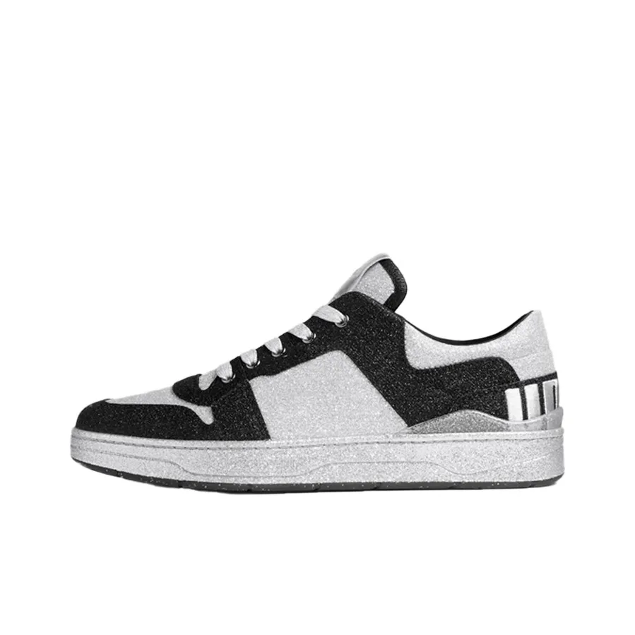 Jimmy Choo Florent Low Top Skateboard Shoes Men's Black