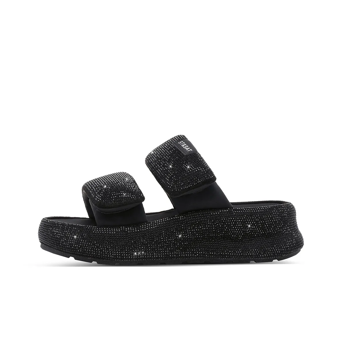 ST&SAT Slide Slippers Women's Black/Pink/Gray/Purple