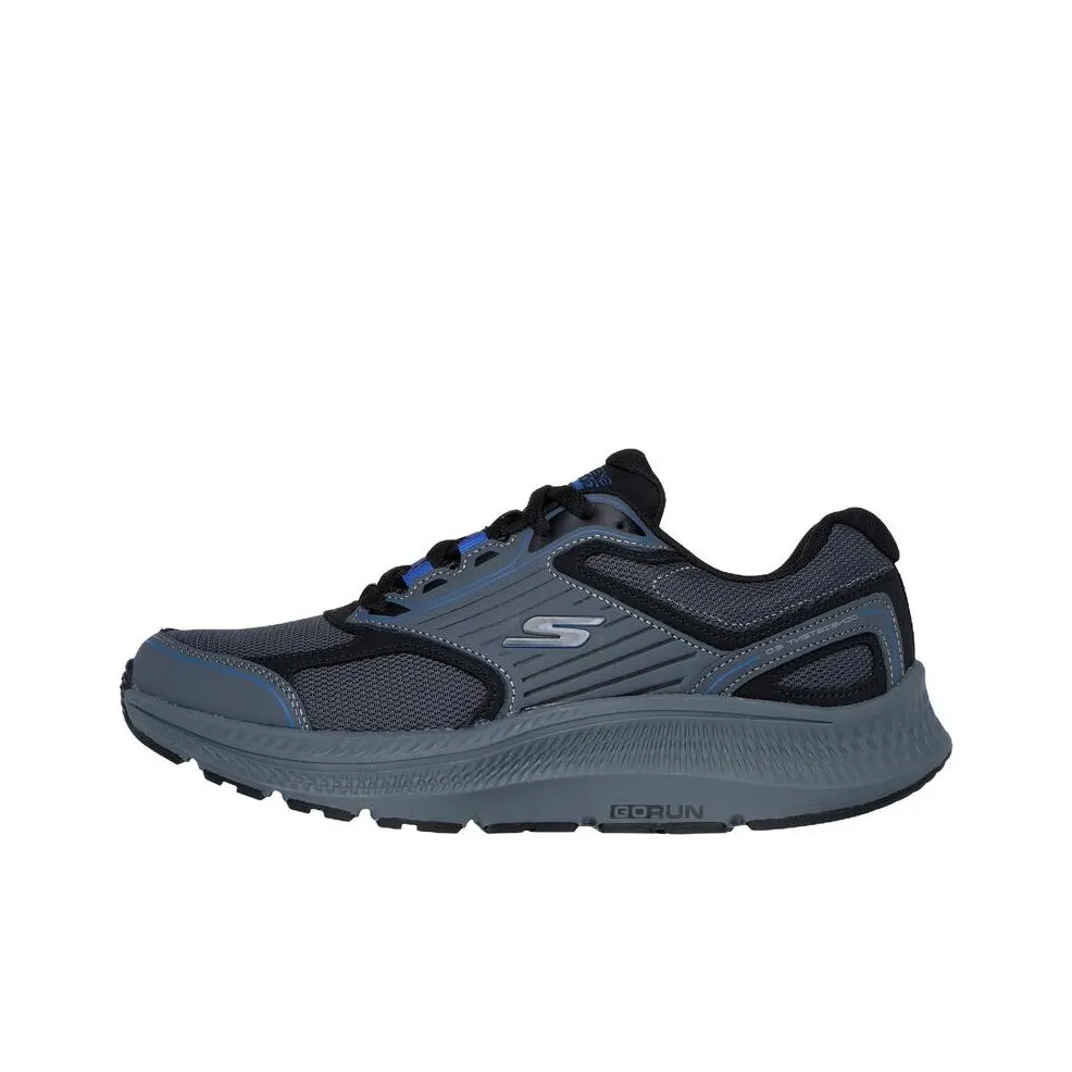 Skechers GO RUN Low Top Training Running Shoes Men's Gray Blue