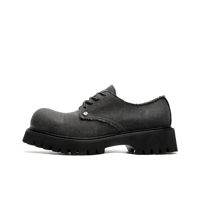 RZAAZ Men's Casual Shoes Men's Low Top Gray/Black/White